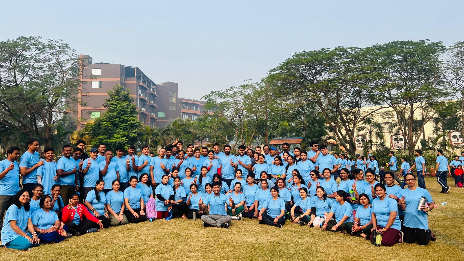 Sunday Morning Community Park Walk Deoghar
